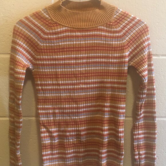 Pink Rose ribbed top - Picture 1 of 3